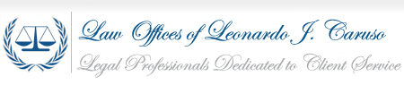 Leonardo J Caruso Law Offices Logo - Personal Injury Lawyer Boston